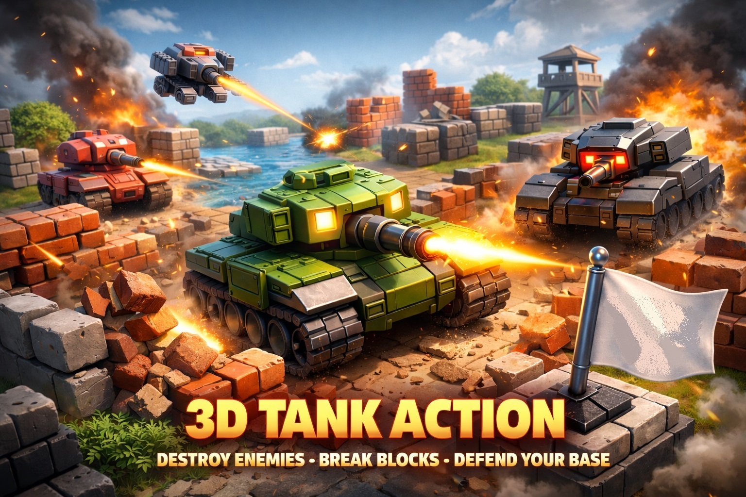 Latest Gaming Updates & News — MVAONE Posts 3D Tank Action Is Now Available on Our Website