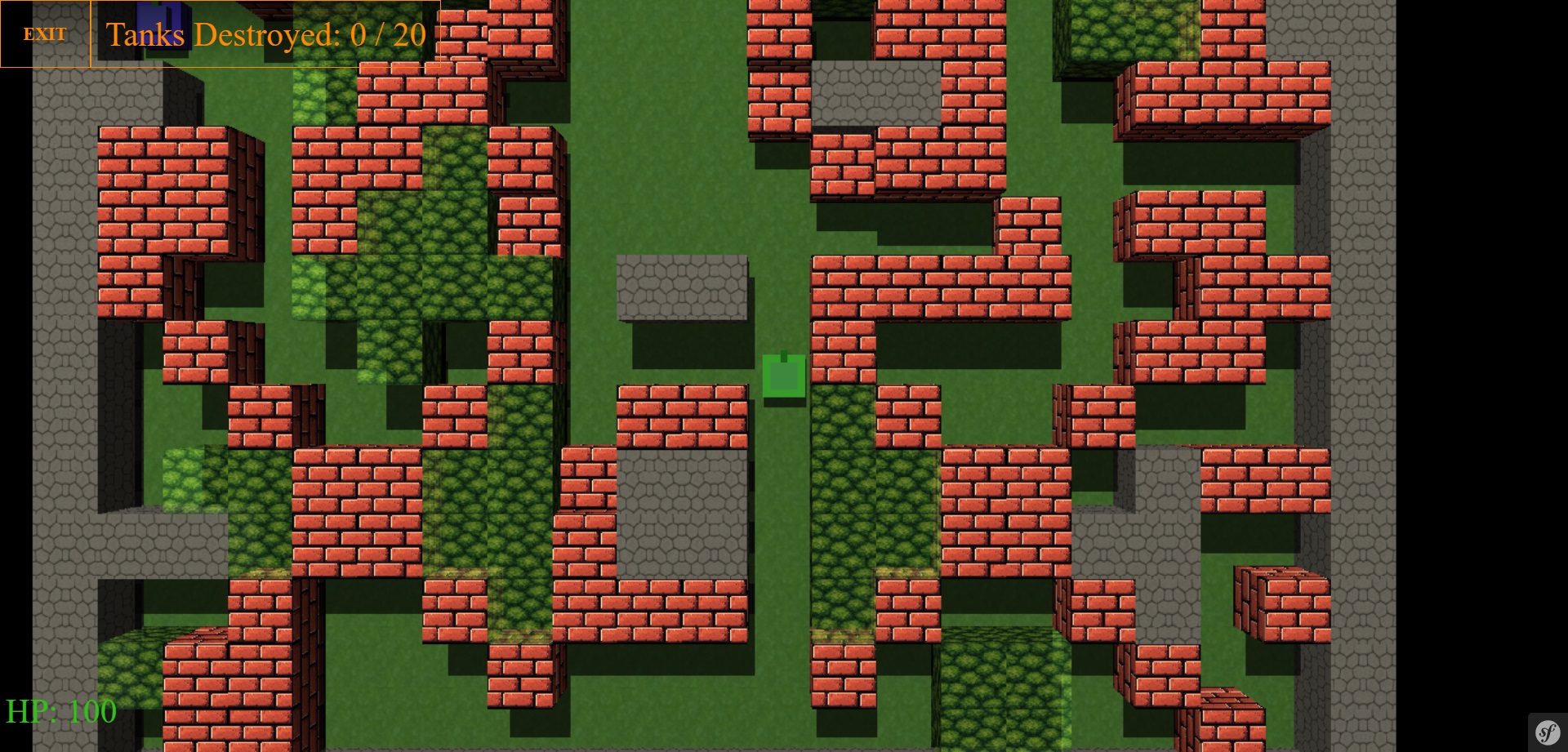 3D Tank Action - Browser Games MVAONE Screenshots of the game 7