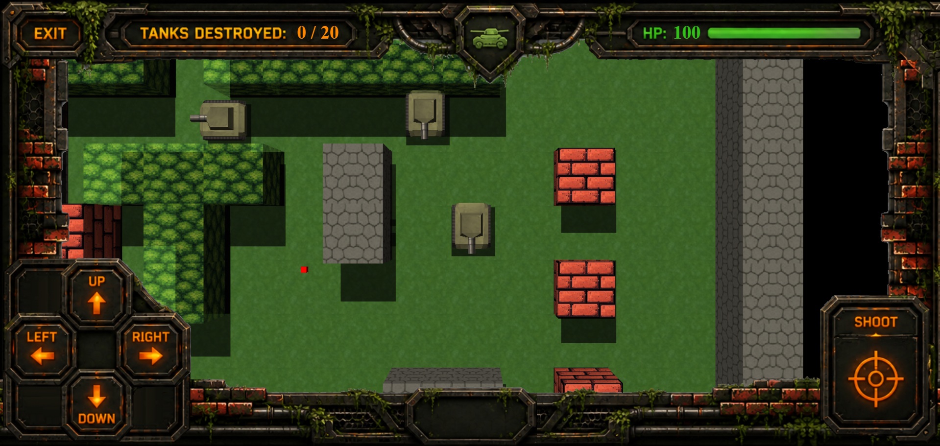 3D Tank Action - Browser Games MVAONE Screenshots of the game 6