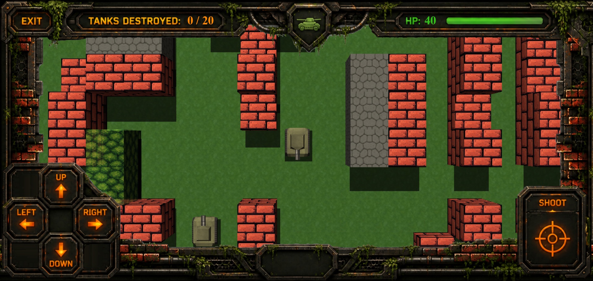 3D Tank Action - Browser Games MVAONE Screenshots of the game 7